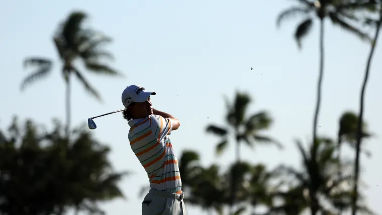 Maverick McNealy at the 2024 Sony Open