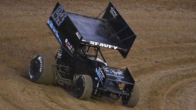 Logan Seavey Midget car