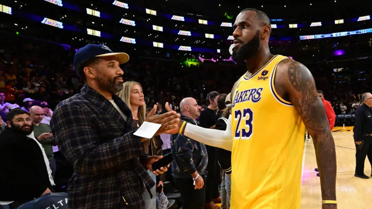 Maverick Carter and LeBron James