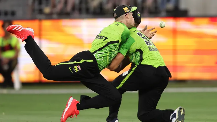 Sams/Bancroft Big Bash collision