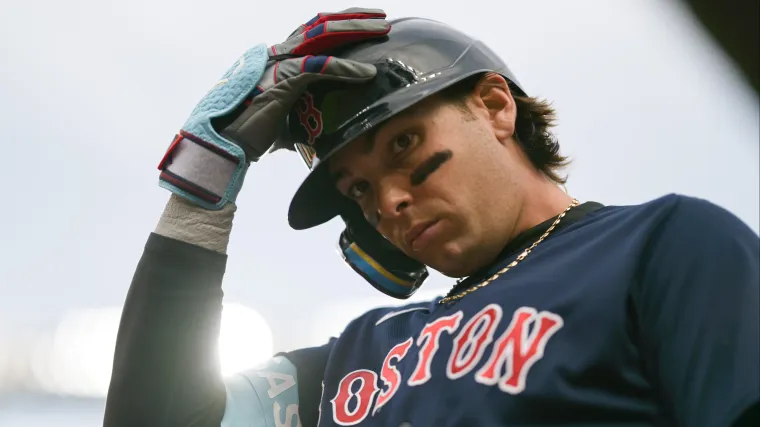 Boston Red Sox infielder Triston Casas
