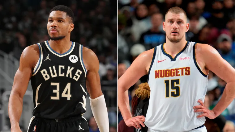 Giannis Antetokounmpo and Nikola Jokic