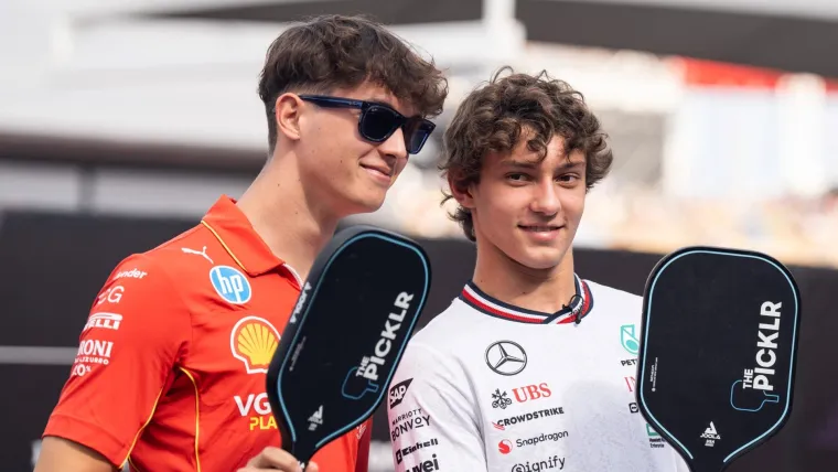 Oliver Bearman and Kimi Antonelli