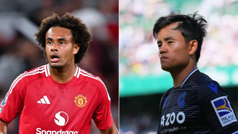 Joshua Zirkzee Manchester United Ander Barrenetxea Real Sociedad 030525