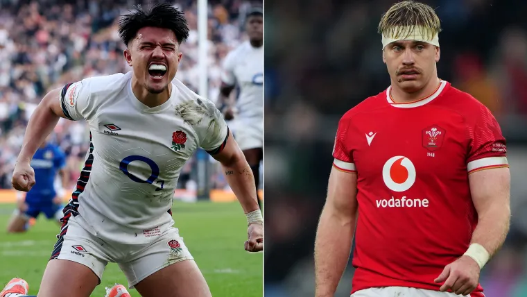 Marcus Smith England Aaron Wainwright Wales 031425