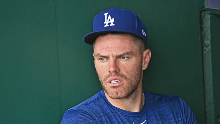 Los Angeles Dodgers first baseman Freddie Freeman