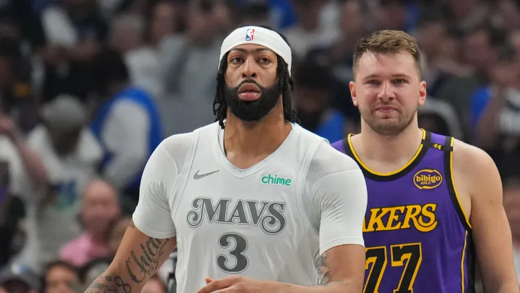 Anthony Davis and Luka Doncic