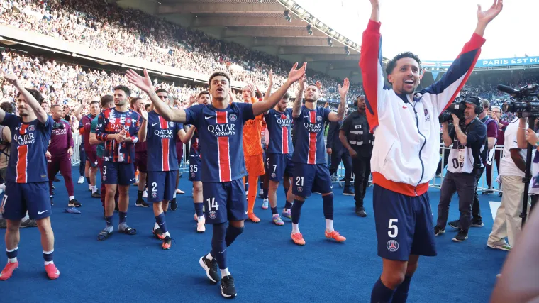 PSG campeão francês da temporada 2023/24