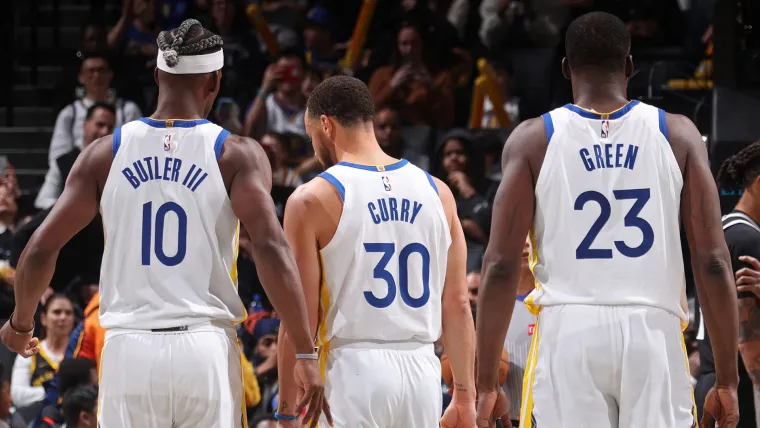 Jimmy Butler III, Stephen Curry, Draymond Green