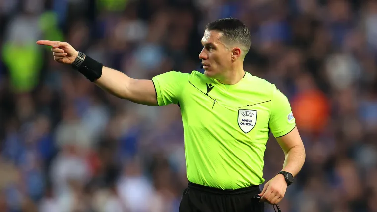 UEFA referee Istvan Kovacs