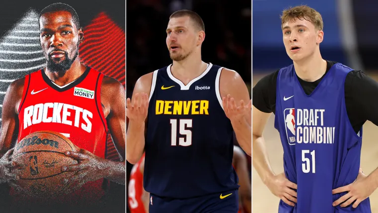 Kevin Durant, Nikola Jokic, Cooper Flagg