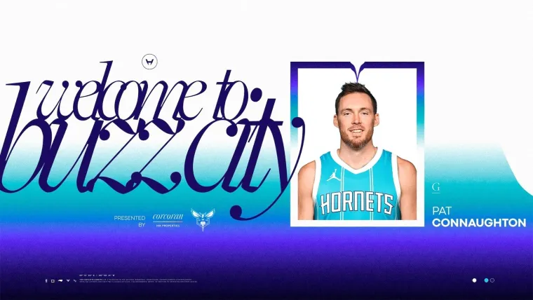 Charlotte Hornets Pat Connaughton