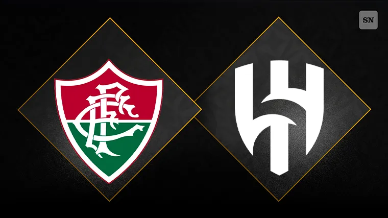 Escudos de Fluminense e Al-Hilal