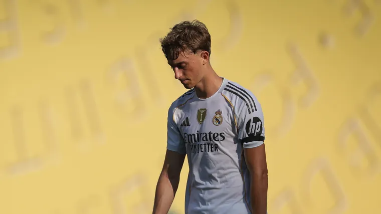 Dean Huijsen of Real Madrid