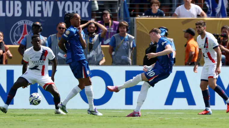 Cole Palmer of Chelsea vs. PSG