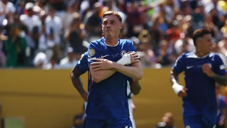 Cole Palmer of Chelsea in the Club World Cup final