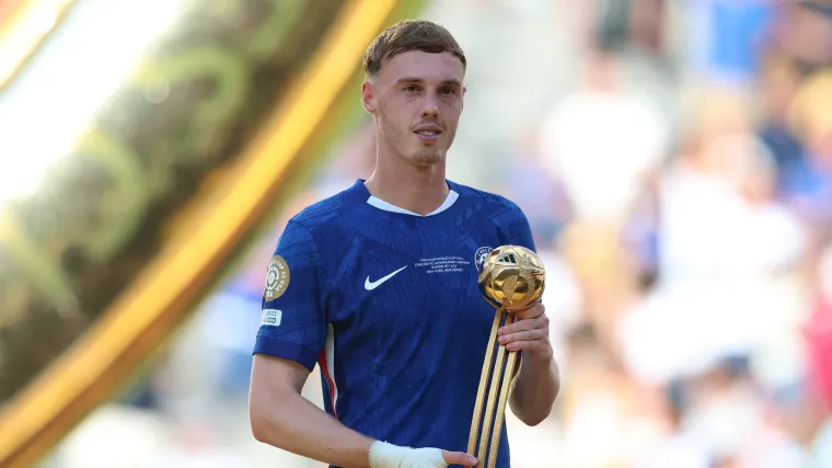Cole Palmer with the Golden Ball at the 2025 Club World Cup