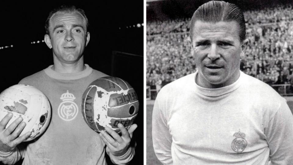 Alfredo Di Stefano Ferenc Puskas Real Madrid