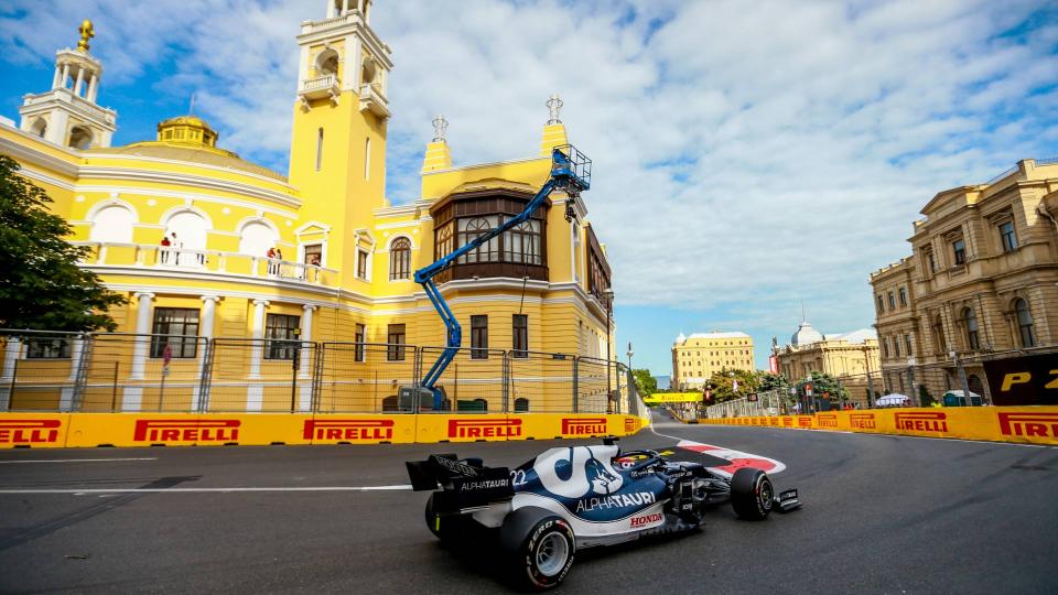 F1 Azerbaijan GP Baku City Circuit