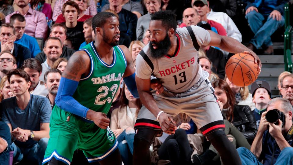 Wesley Matthews and James Harden