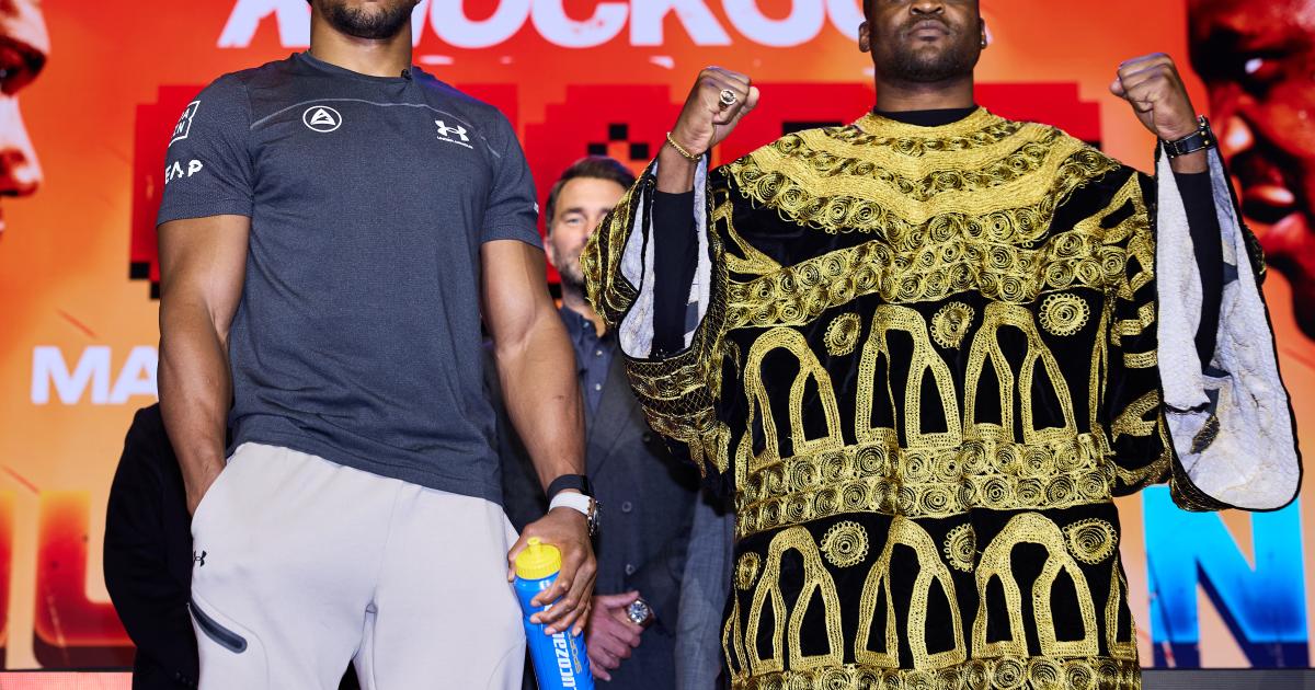 Anthony Joshua vs. Francis Ngannou Día, hora, cartelera y dónde ver por TV y streaming online